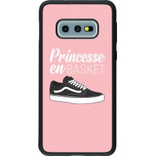 Hülle Samsung Galaxy S10e - Silikon schwarz princesse en basket