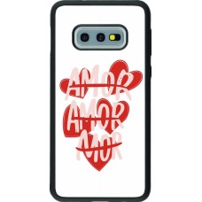Coque Samsung Galaxy S10e - Silicone rigide noir Saint Valentines Day 26 Amor