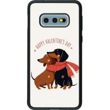 Samsung Galaxy S10e Case Hülle - Silikon schwarz Saint Valentines Day 26 Happy Valentine