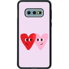Coque Samsung Galaxy S10e - Silicone rigide noir Saint Valentines Day 26 Heart
