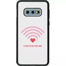 Samsung Galaxy S10e Case Hülle - Silikon schwarz Saint Valentines Day 26 Love is in the air