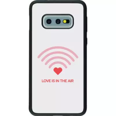 Samsung Galaxy S10e Case Hülle - Silikon schwarz Saint Valentines Day 26 Love is in the air