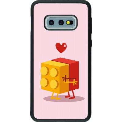 Samsung Galaxy S10e Case Hülle - Silikon schwarz Saint Valentines Day 26 Puzzle