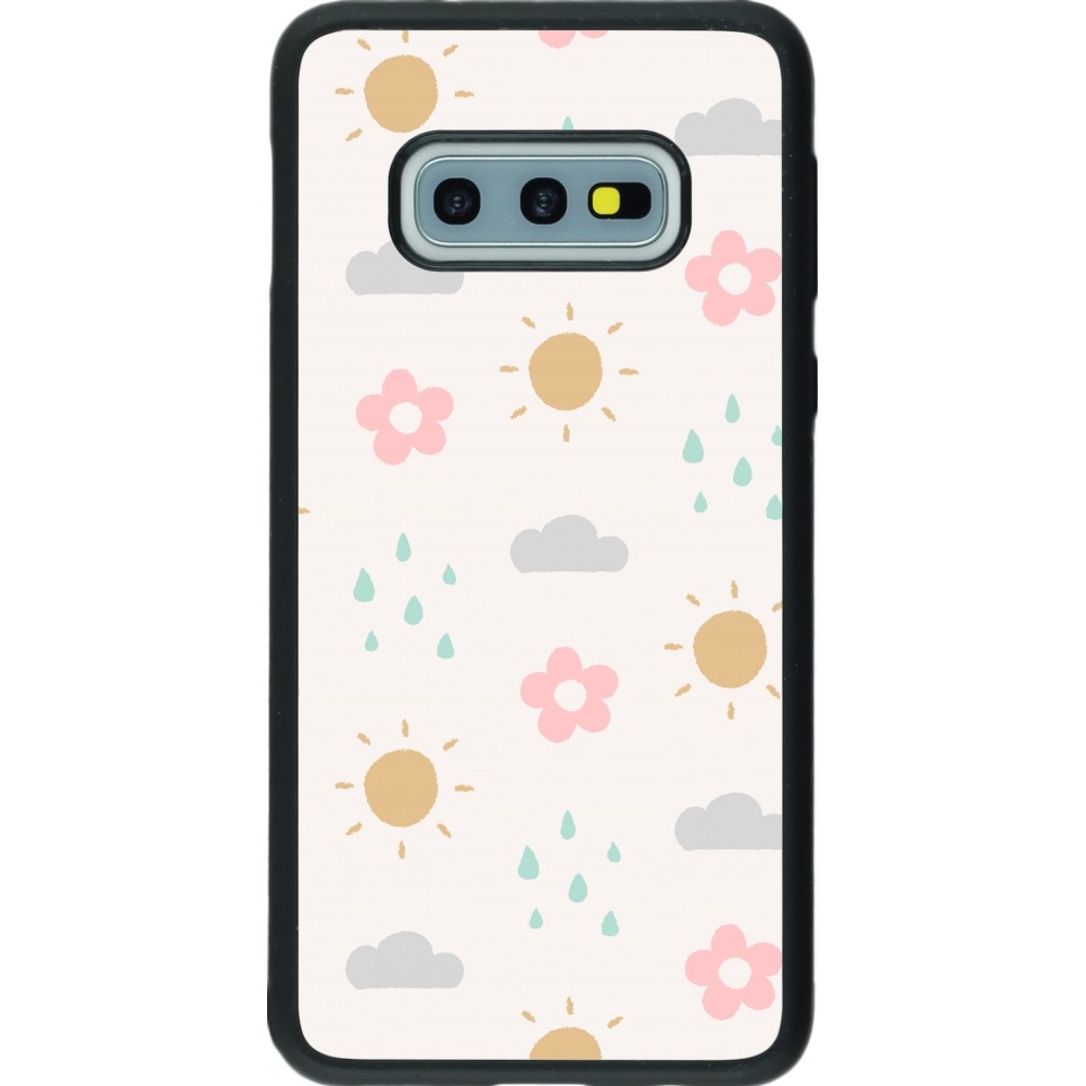 Samsung Galaxy S10e Case Hülle - Silikon schwarz Spring 23 weather
