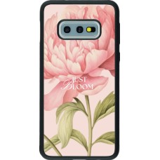 Coque Samsung Galaxy S10e - Silicone rigide noir Just Bloom 2026