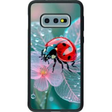 Coque Samsung Galaxy S10e - Silicone rigide noir Ladybird in bloom Spring 2026