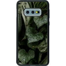 Samsung Galaxy S10e Case Hülle - Silikon schwarz Spring 23 fresh plants