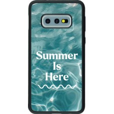 Samsung Galaxy S10e Case Hülle - Silikon schwarz Summer 2025 Summer is here