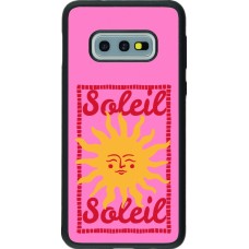 Samsung Galaxy S10e Case Hülle - Silikon schwarz Sun sun 2026