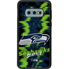 Samsung Galaxy S10e Case Hülle - Silikon schwarz Super Bowl 26 Seattle 2