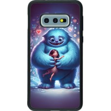 Samsung Galaxy S10e Case Hülle - Silikon schwarz Valentin 2024 Flauschige Liebe