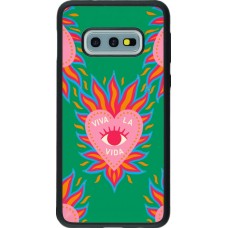 Coque Samsung Galaxy S10e - Silicone rigide noir Viva la vida 2026