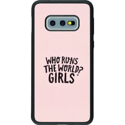 Samsung Galaxy S10e Case Hülle - Silikon schwarz Womens day 2026 3