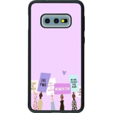 Samsung Galaxy S10e Case Hülle - Silikon schwarz Womens day 2026 9