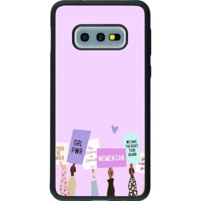 Samsung Galaxy S10e Case Hülle - Silikon schwarz Womens day 2026 9