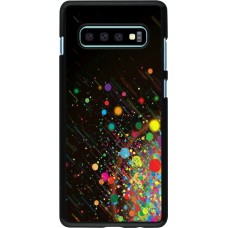 Coque Samsung Galaxy S10+ - Abstract bubule lines