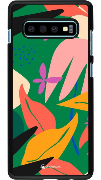 Coque Samsung Galaxy S10+ - Abstract Jungle