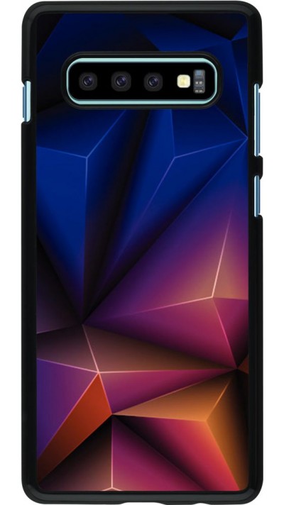 Coque Samsung Galaxy S10+ - Abstract Triangles 