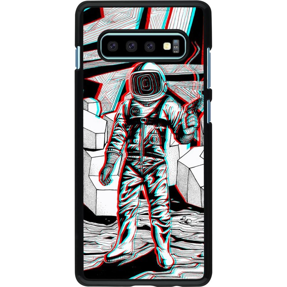Coque Samsung Galaxy S10+ - Anaglyph Astronaut