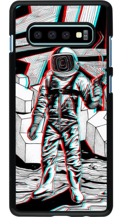 Coque Samsung Galaxy S10+ - Anaglyph Astronaut