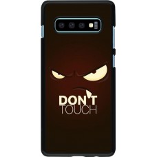 Coque Samsung Galaxy S10+ - Angry Dont Touch