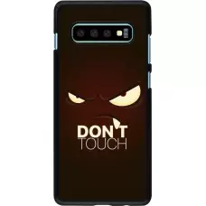 Hülle Samsung Galaxy S10+ - Angry Dont Touch