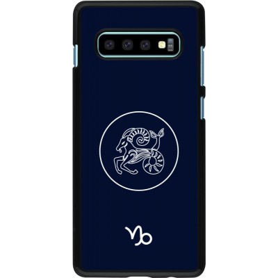 Samsung Galaxy S10+ Case Hülle - Astrologie Steinbock