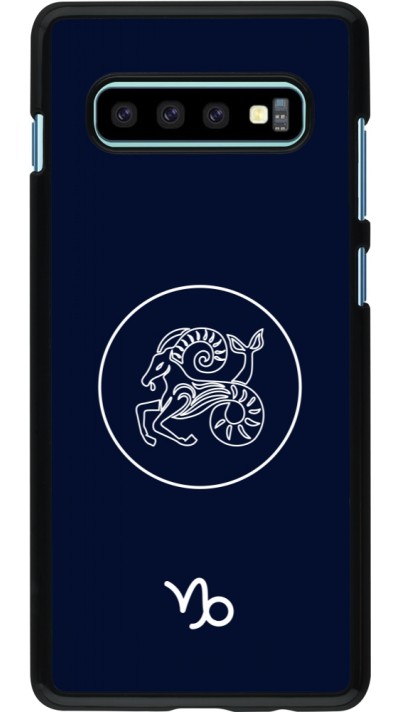 Samsung Galaxy S10+ Case Hülle - Astrologie Steinbock