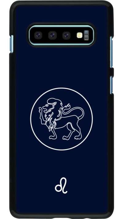 Samsung Galaxy S10+ Case Hülle - Astrologie Löwe