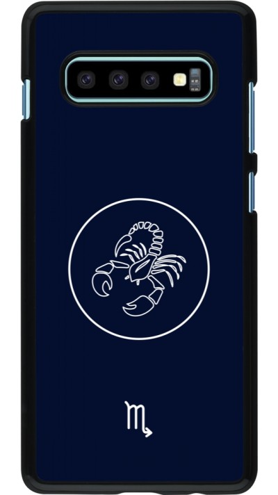 Samsung Galaxy S10+ Case Hülle - Astrologie Skorpion