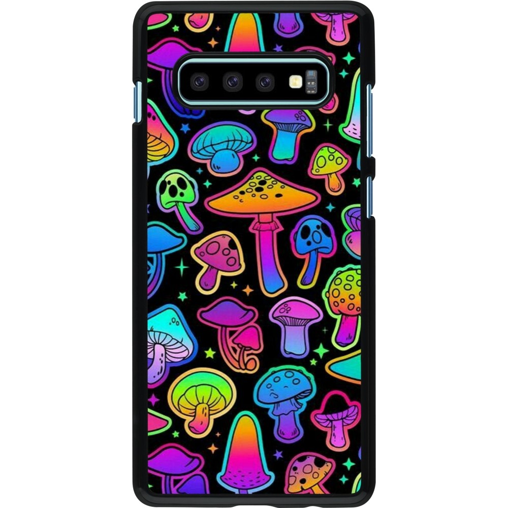 Samsung Galaxy S10+ Case Hülle - Autumn 2024 magic mushrooms