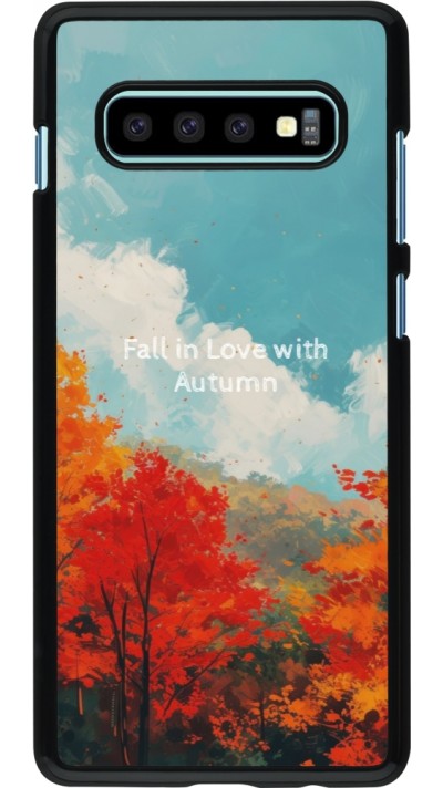 Coque Samsung Galaxy S10+ - Autumn 25 Fall in love