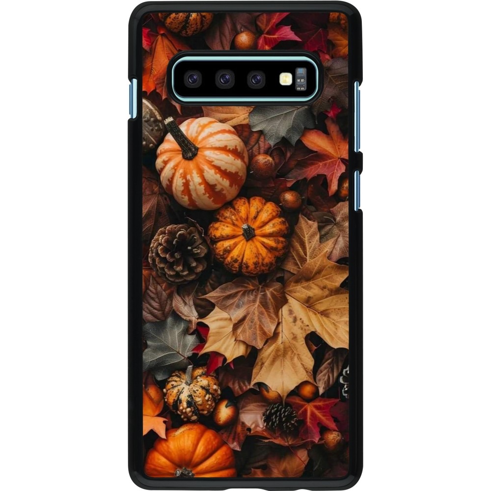 Samsung Galaxy S10+ Case Hülle - Autumn 25 Pumpkin