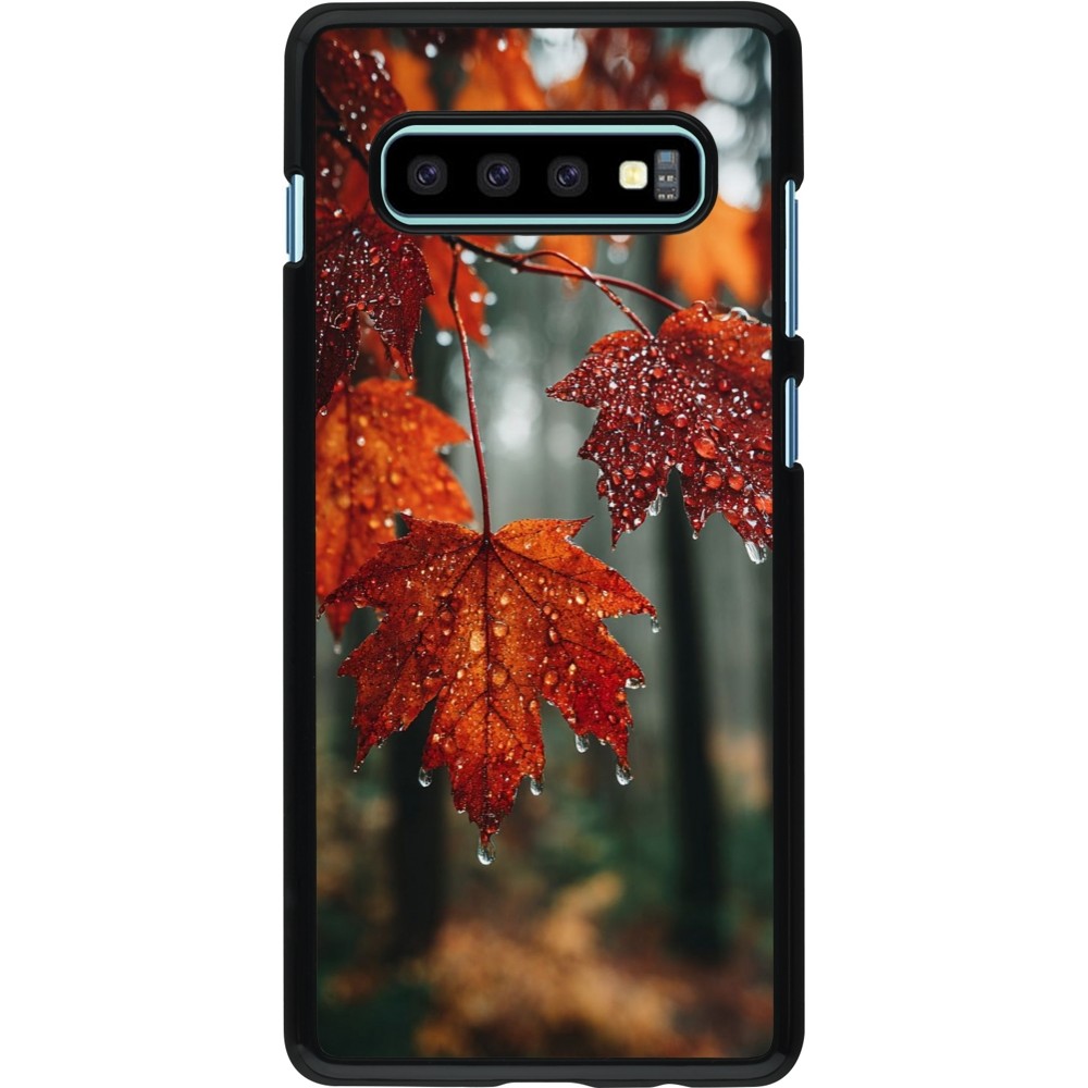 Samsung Galaxy S10+ Case Hülle - Autumn 25 Rain