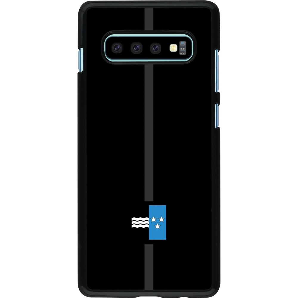 Samsung Galaxy S10+ Case Hülle - Kanton AG schwarz