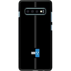 Samsung Galaxy S10+ Case Hülle - Kanton AG schwarz