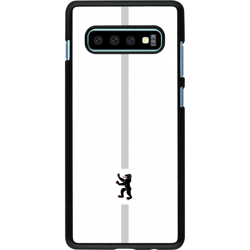 Samsung Galaxy S10+ Case Hülle - Kanton AI weiss