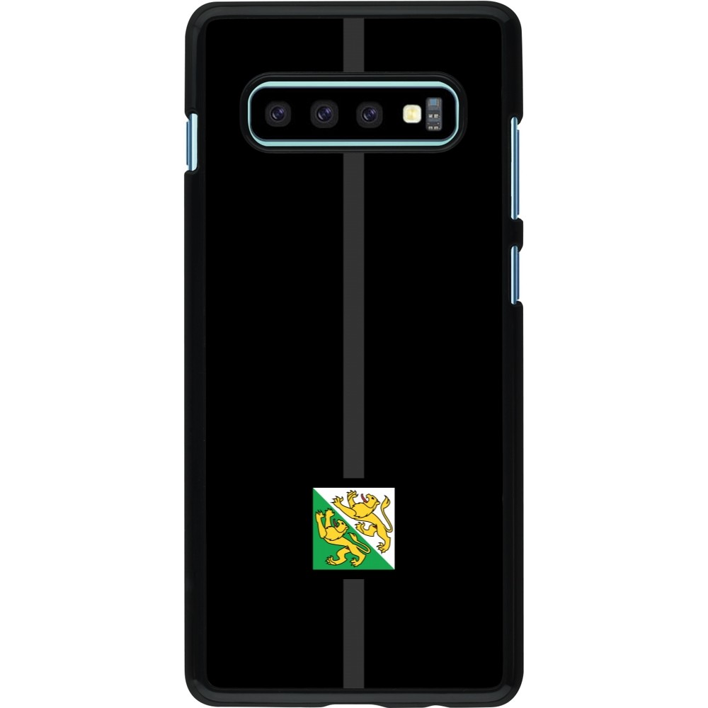Samsung Galaxy S10+ Case Hülle - Kanton TG schwarz