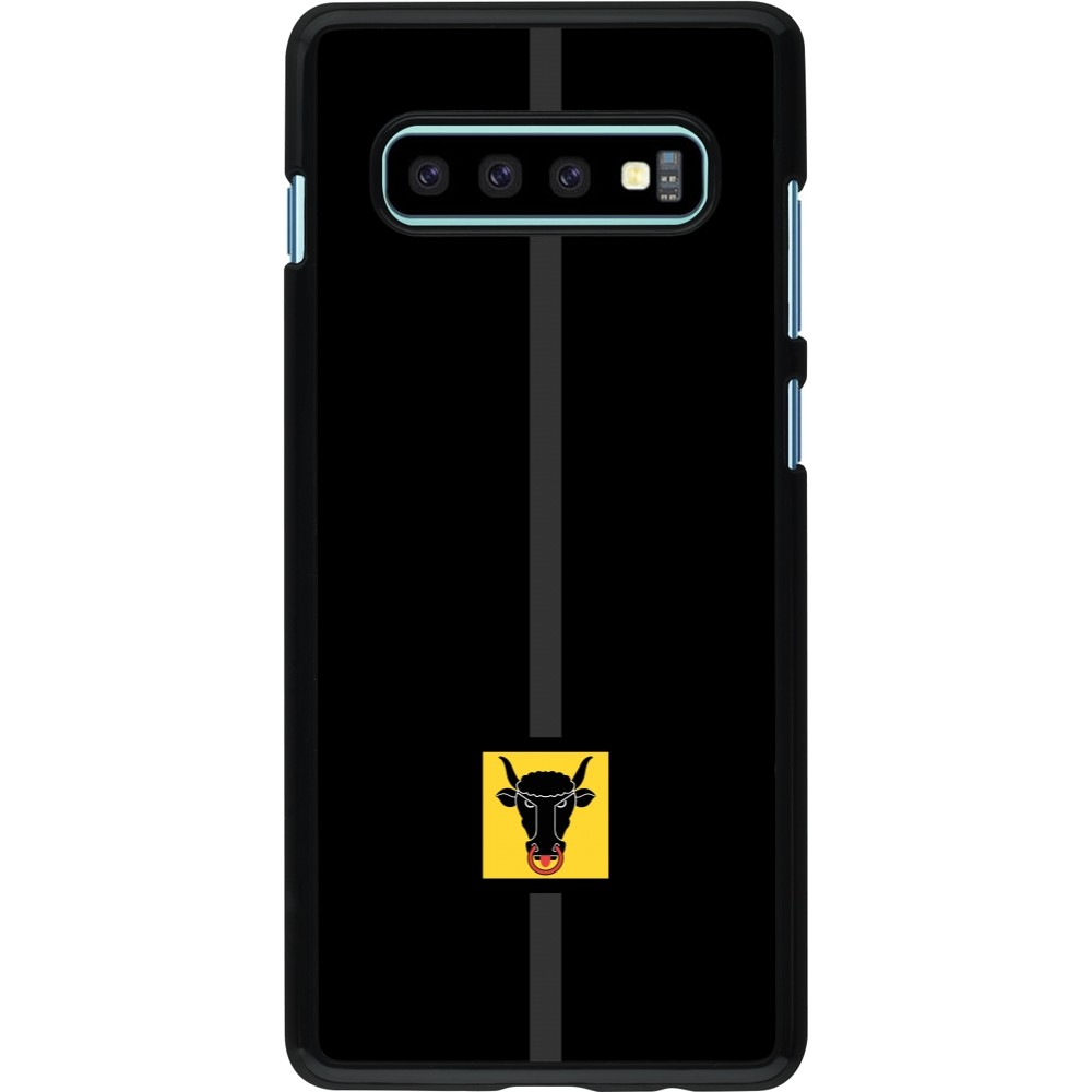 Samsung Galaxy S10+ Case Hülle - Kanton UR schwarz