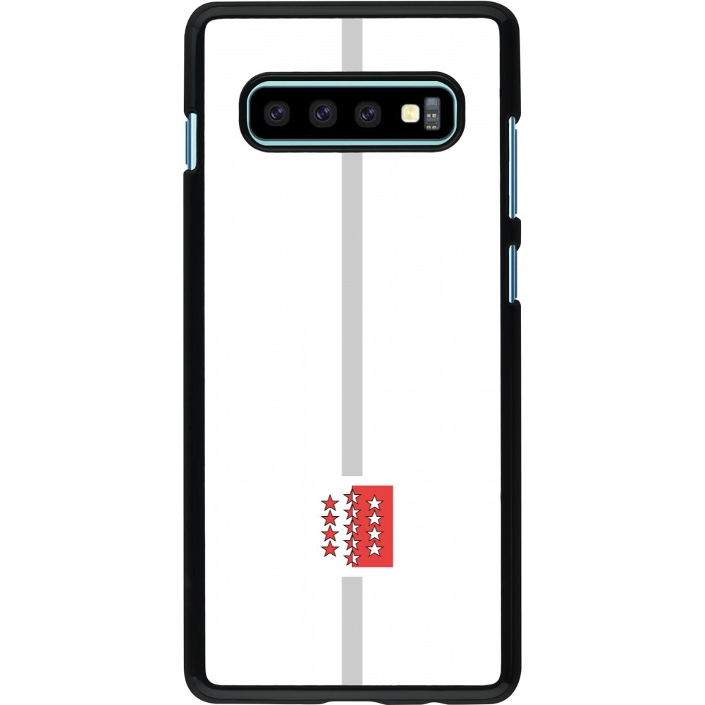 Samsung Galaxy S10+ Case Hülle - Kanton VS weiss