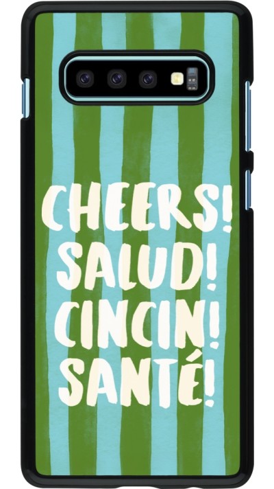 Coque Samsung Galaxy S10+ - Cheers 2026