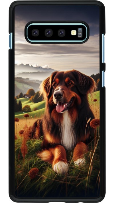 Samsung Galaxy S10+ Case Hülle - Hund Land Schweiz