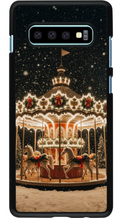 Coque Samsung Galaxy S10+ - Christmas 25 Carousel