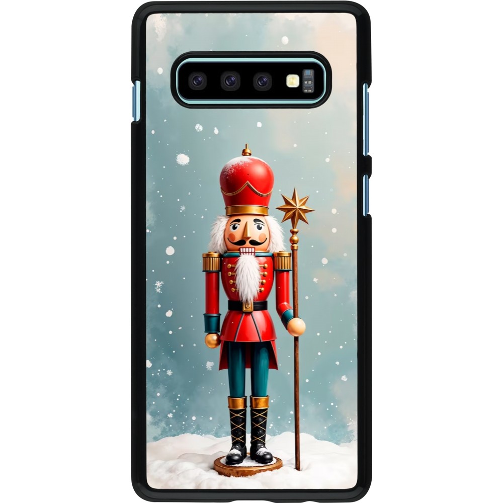 Coque Samsung Galaxy S10+ - Christmas 25 Nutcracker Snow