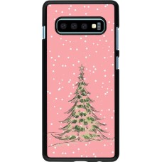 Coque Samsung Galaxy S10+ - Christmas 25 Pink Tree