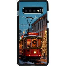 Samsung Galaxy S10+ Case Hülle - Christmas 25 Xmas Train