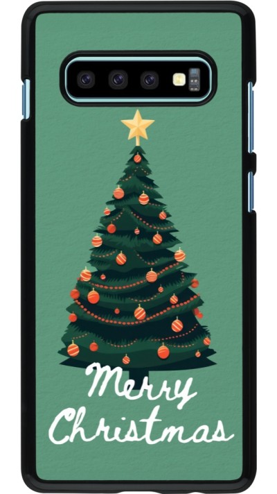 Coque Samsung Galaxy S10+ - Christmas 25 Xmas Tree