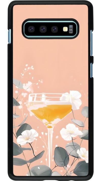 Samsung Galaxy S10+ Case Hülle - Cocktail Flowers
