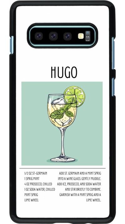 Coque Samsung Galaxy S10+ - Cocktail recette Hugo