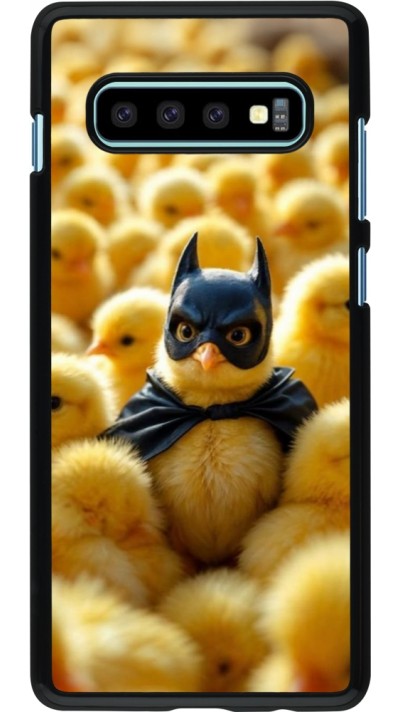 Coque Samsung Galaxy S10+ - Easter 2026 Chicken Batman